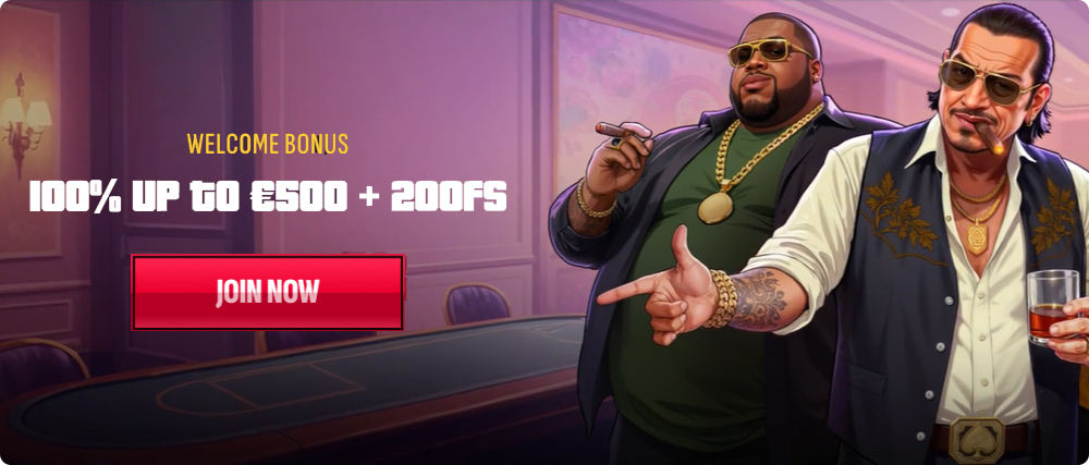 Mafia Casino Login Welcome Bonus